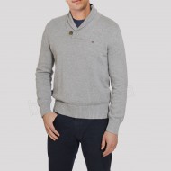TOMMY HILFIGER SWETER MESKI - SHAWL 
